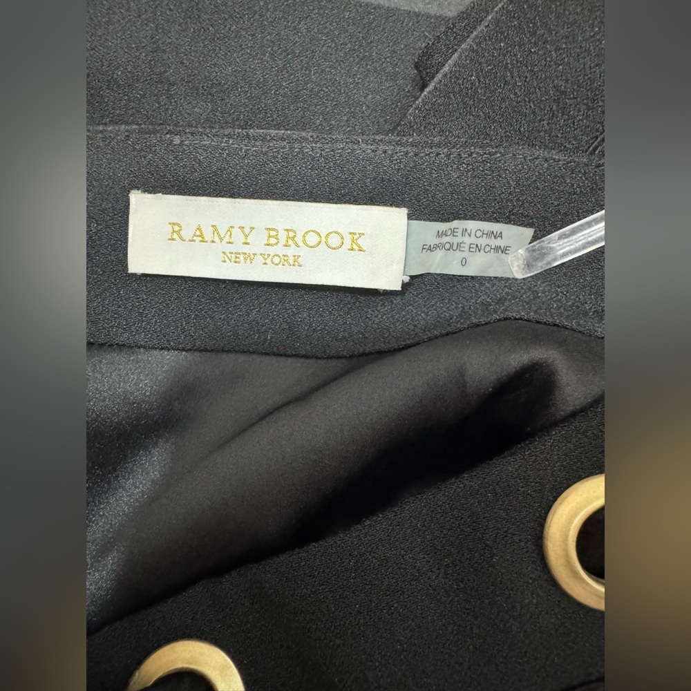 EUC Ramy Brook Mini Skirt with Grommet Detail - Picture 10 of 12